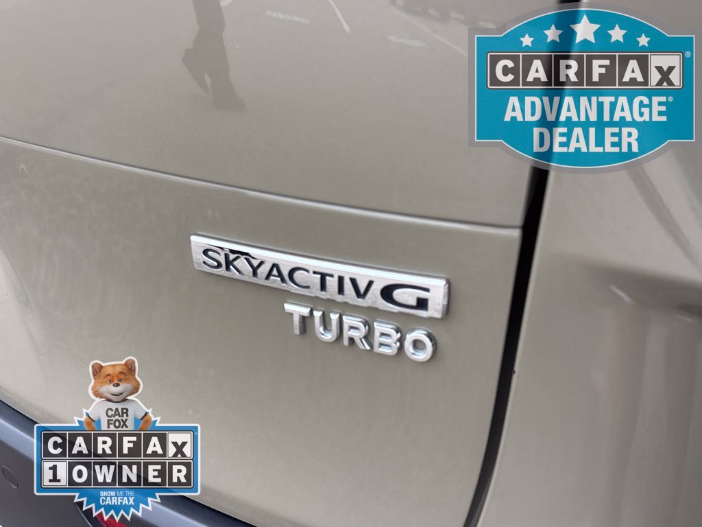 Certified Used 2023 Beige/tan Mazda 2.5 Turbo Premium Plus Package image 9
