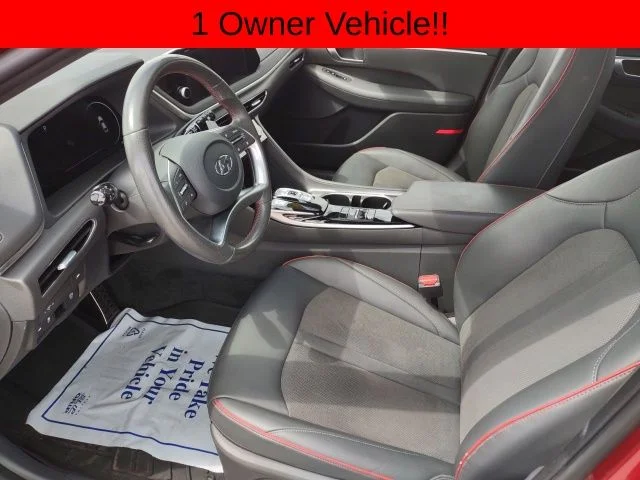 Certified Used 2023 Red Hyundai SEL Plus image 11
