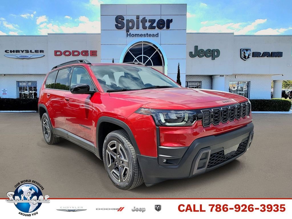 New 2026 Red Hot Pearl-Coat Exterior Paint Jeep Limited image 1