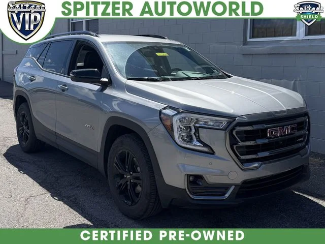 Used 2024 Silver GMC AT4 image 1