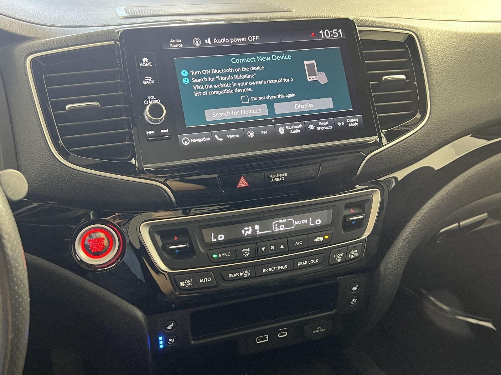 Used 2025 Platinum White Pearl Honda AWD BLACK EDITION image 22