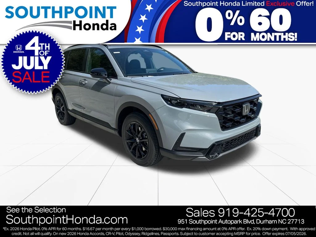 New 2026 Urban Gray Pearl Honda Sport image 1