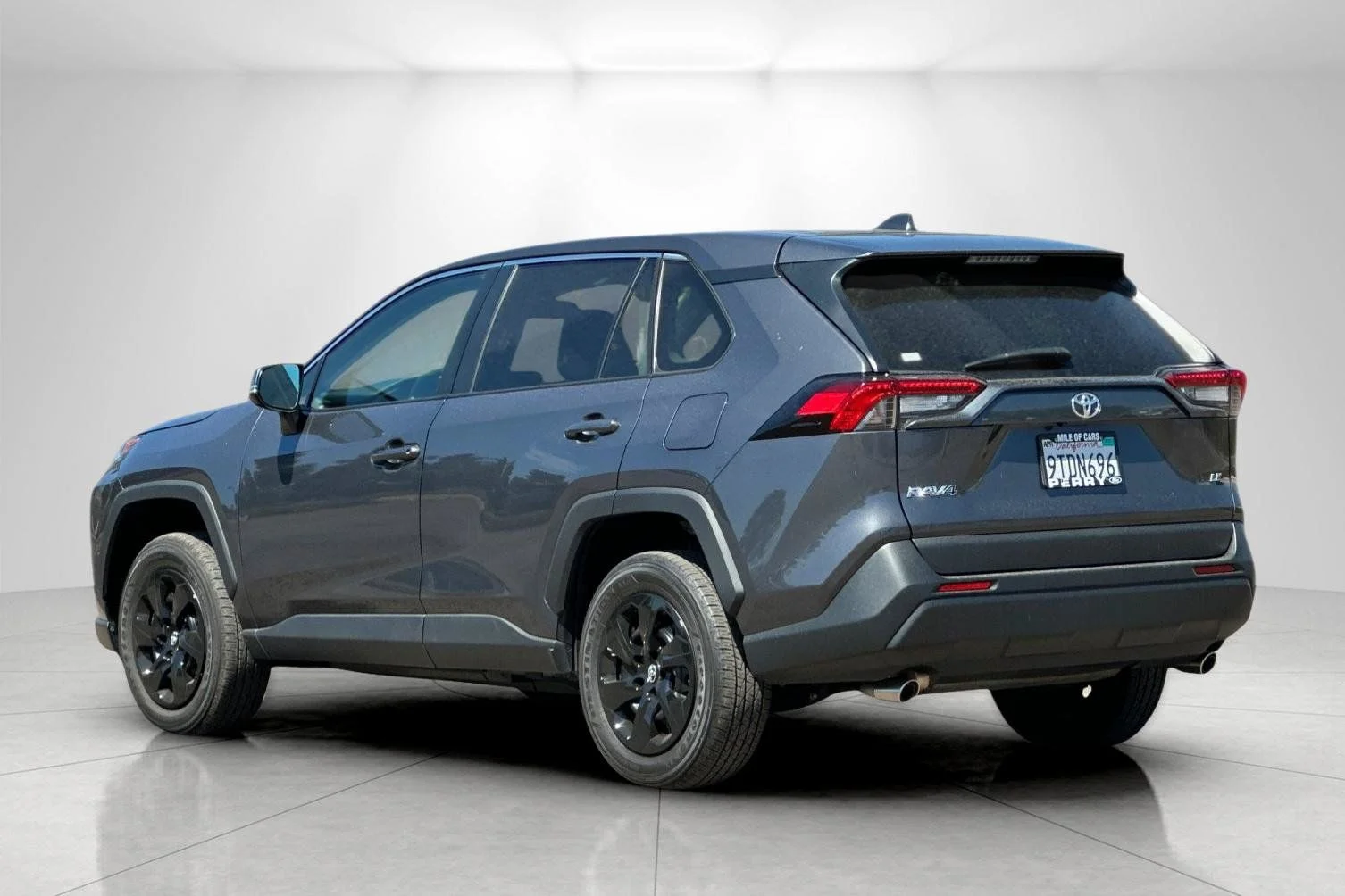 Used 2025 Magnetic Gray Metallic Toyota LE image 5
