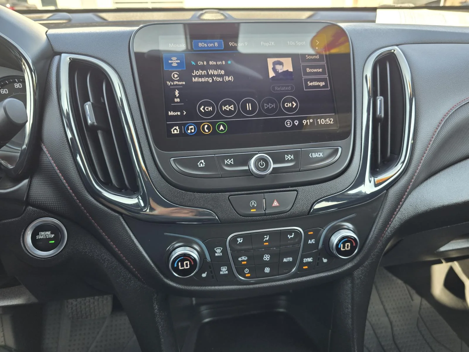 Used 2024 Mosaic Black Metallic Chevrolet RS image 15