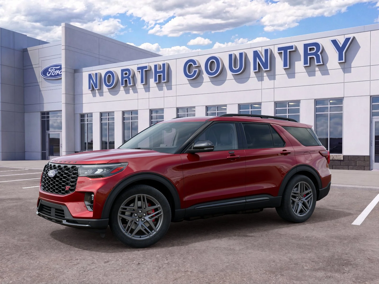 New 2027 Ruby Red Metallic Tinted Clearcoat Ford ST image 27