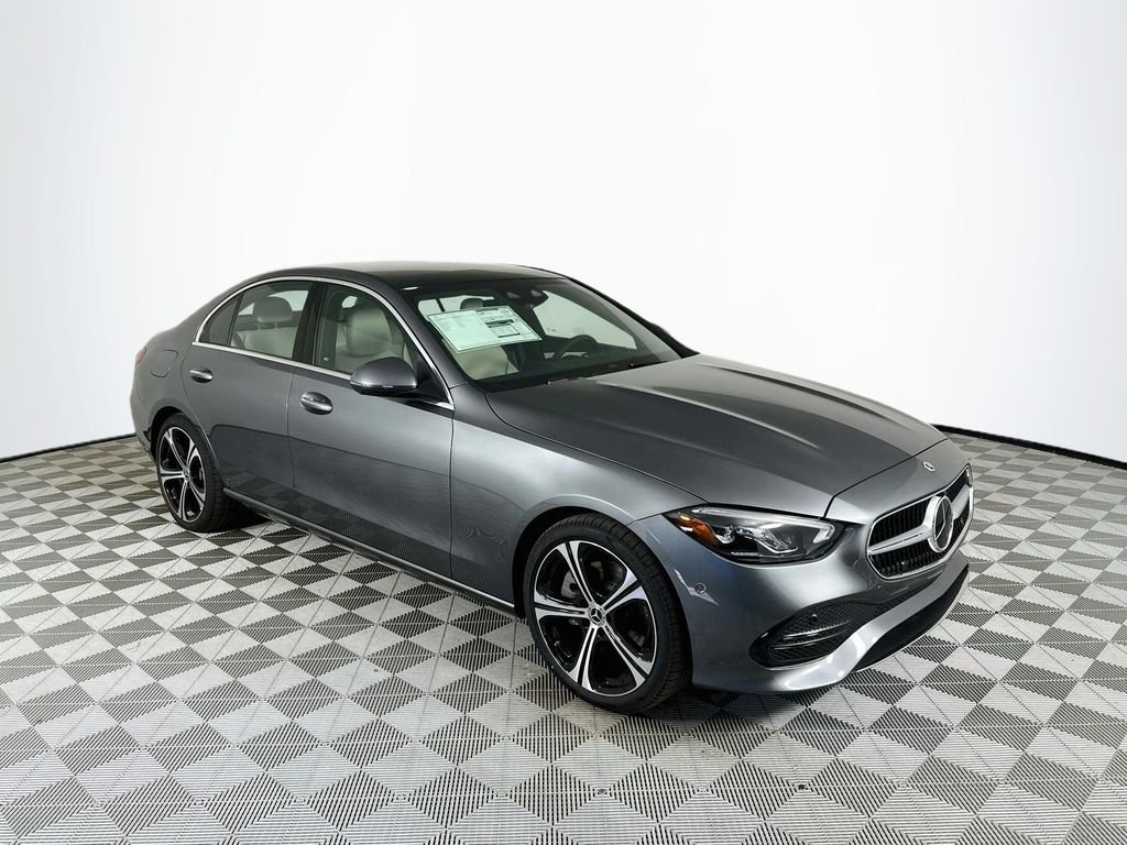 Certified Used 2026 Gray Mercedes-Benz C 300 image 1