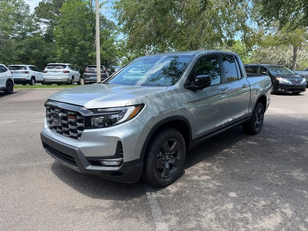 New 2026 Solar Silver Metallic Honda TrailSport image 3