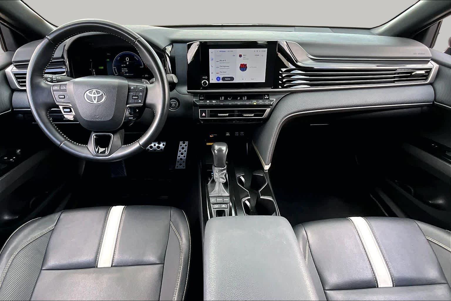 Used 2025 Midnight Black Metallic Toyota SE image 16