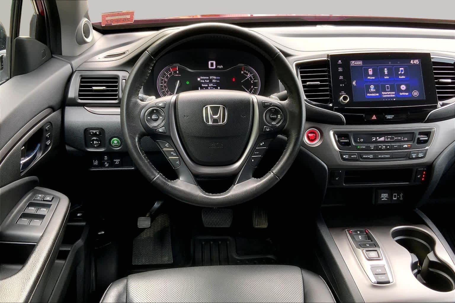 Certified Used 2021 Radiant Red Metallic Honda RTL image 6