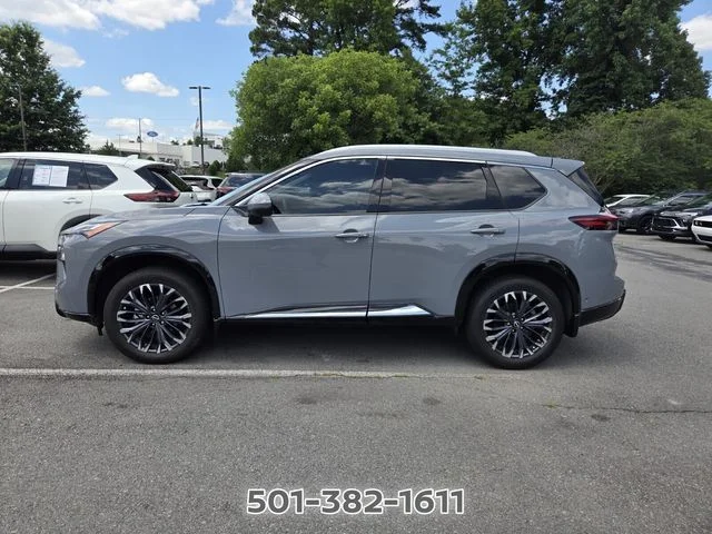 Certified Used 2025 Gray Nissan Platinum image 2