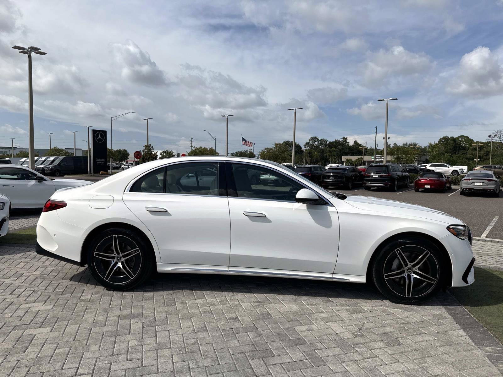 New 2026 Polar White Mercedes-Benz E 350 RWD Sedan image 6