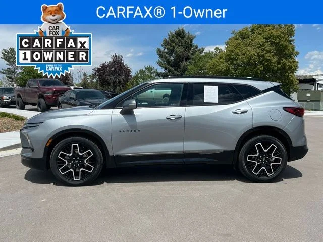 Certified Used 2023 Gray Chevrolet RS image 2