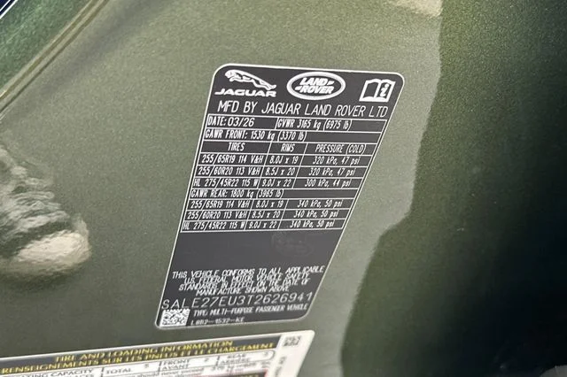 New 2026 Woolstone Green Land Rover X-Dynamic SE image 27