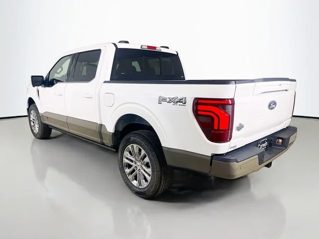 New 2026 Star White Metallic Tri-Coat Ford King Ranch image 5