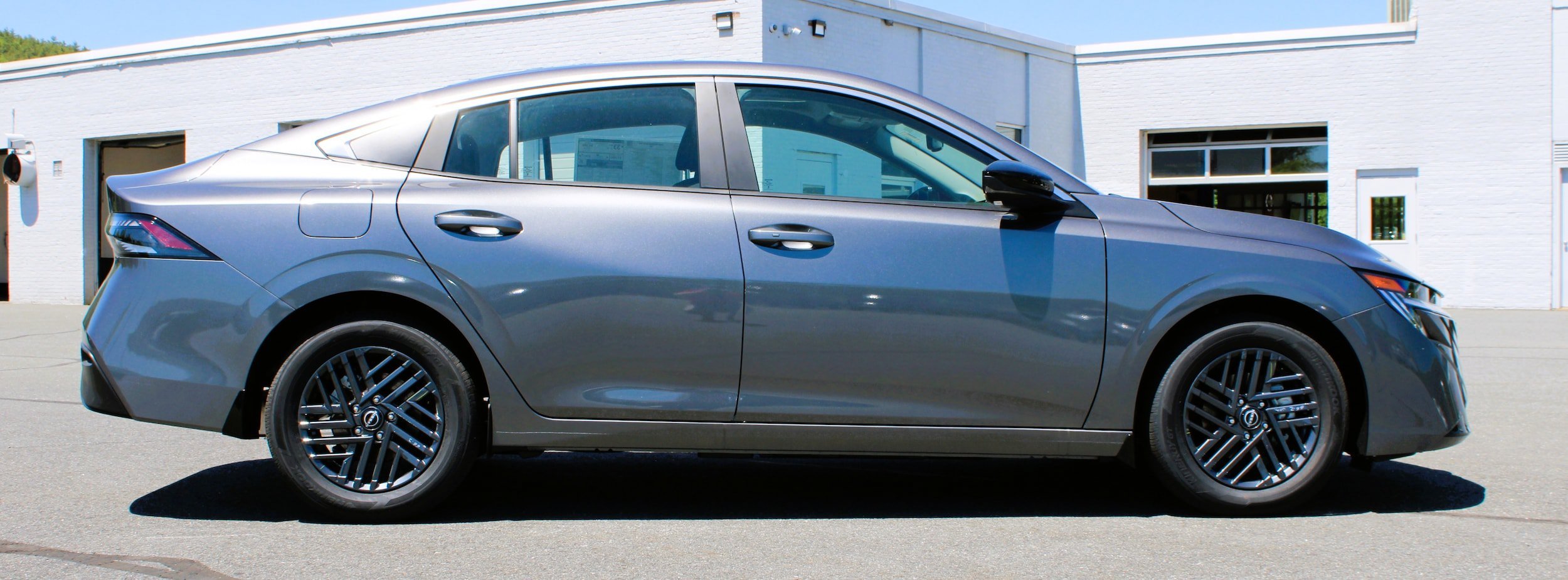 New 2026 Gun Metallic Nissan SV image 6