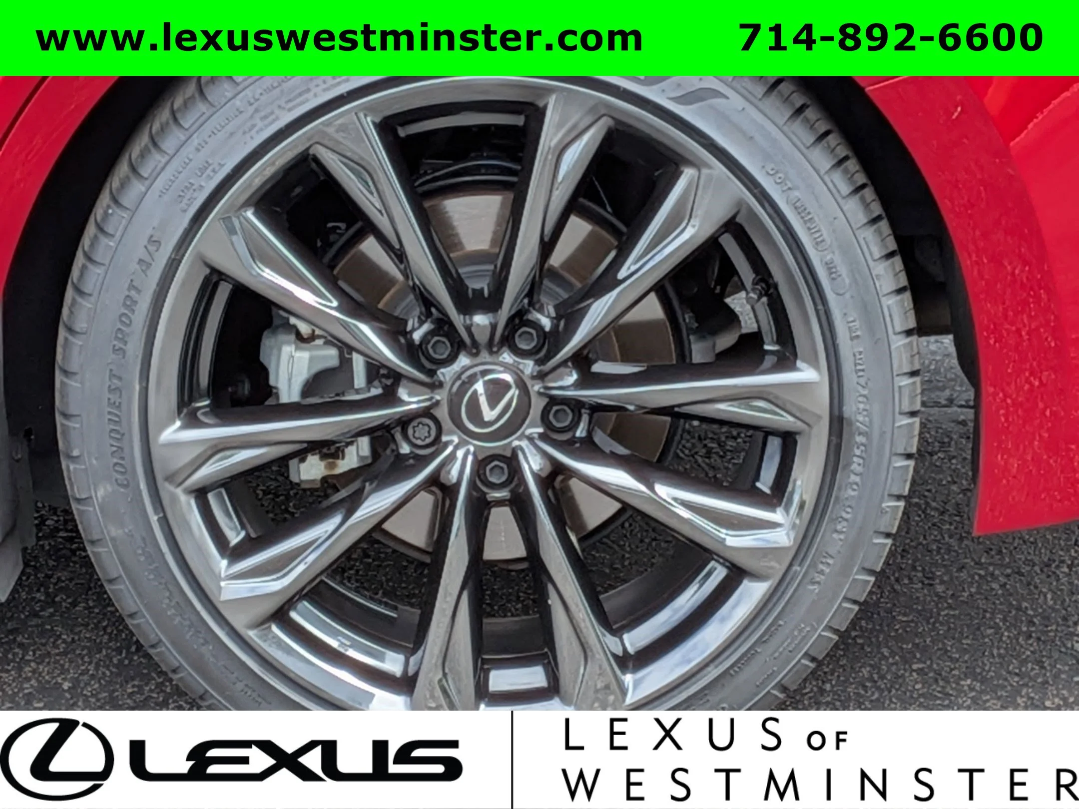 Certified Used 2024 INFRARED Lexus IS 350 F SPORT image 13