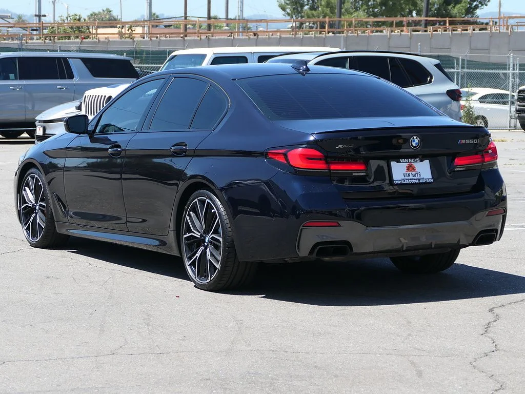 Used 2023 Carbon Black Metallic BMW M550i xDrive image 6