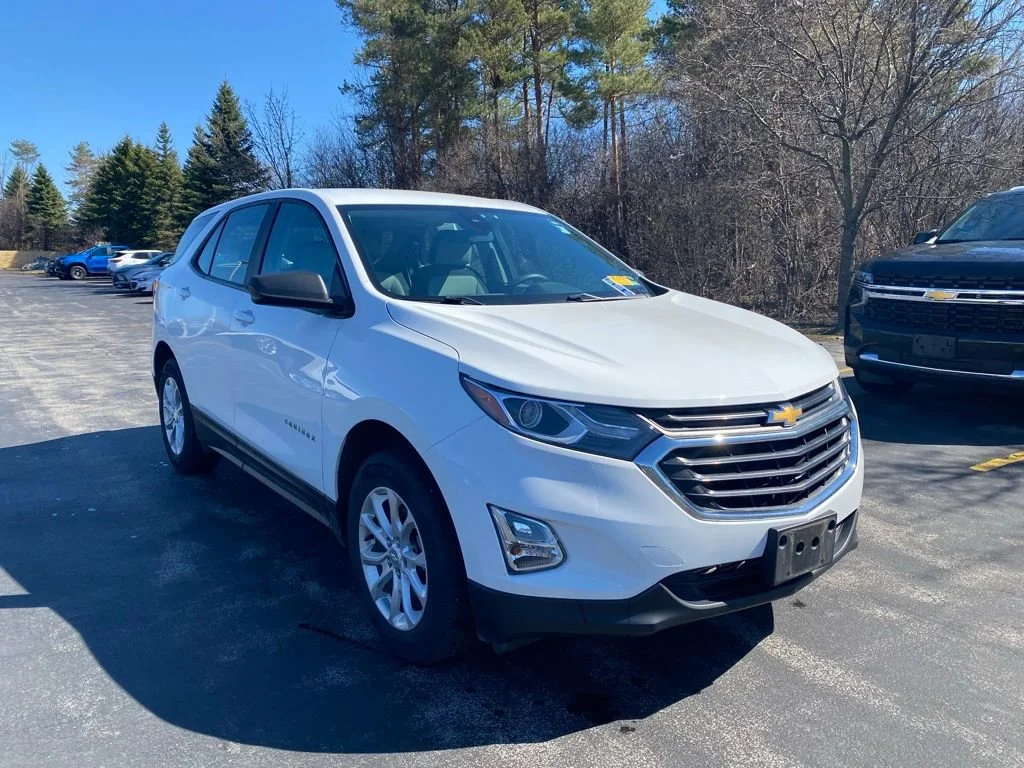 Used 2021 Chevrolet Equinox LS with VIN 3GNAXSEV7MS152377 for sale in Hamburg, NY