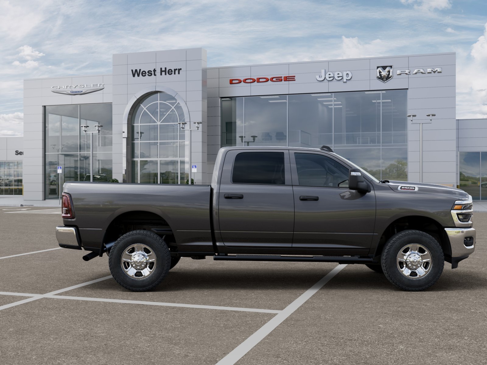 New 2026 Granite Crystal Metallic Clearcoat RAM Tradesman image 47