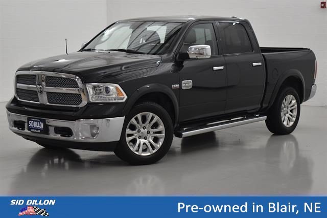 Used 2017 Brilliant Black Crystal Pearlcoat Ram Longhorn image 1