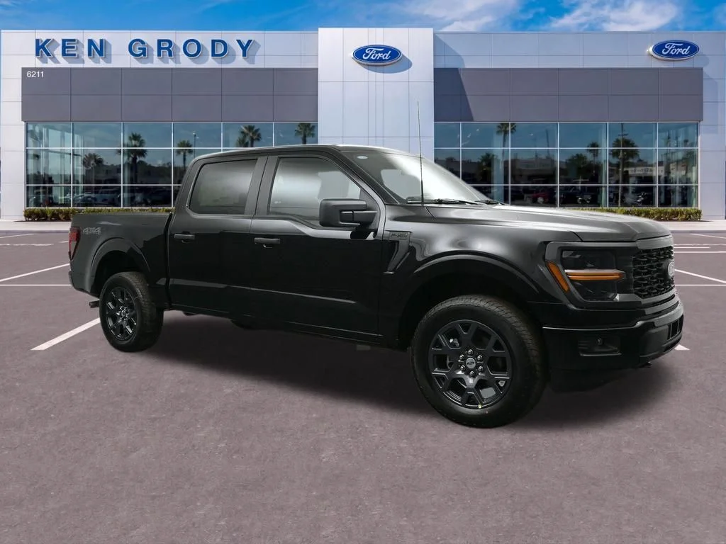 New 2026 Agate Black Metallic Ford STX image 1