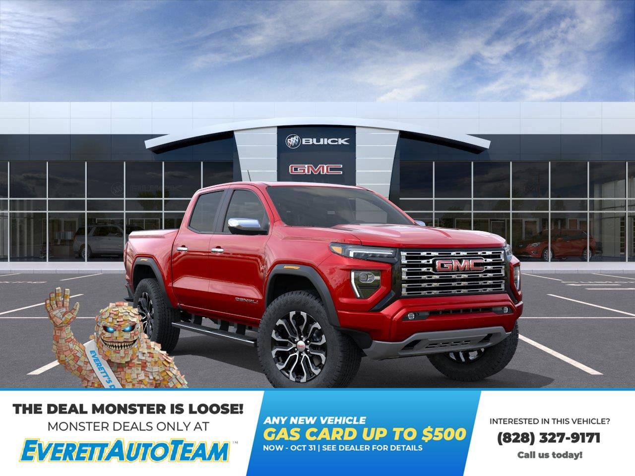 New 2026 Volcanic Red Tintcoat GMC Denali image 1