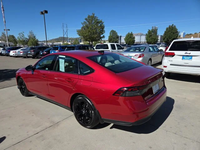 Certified Used 2025 Radiant Red Metallic Honda 1.5T SE image 46