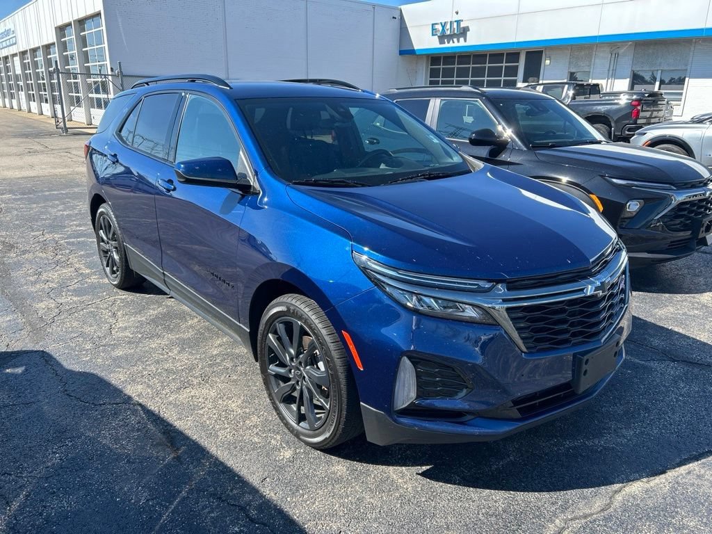 Used 2022 BLUE GLOW METALLIC Chevrolet RS image 2
