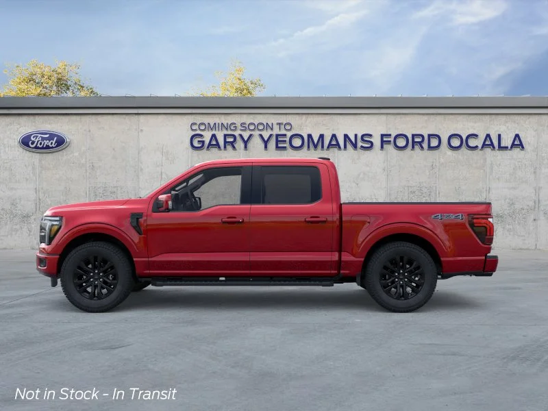 New 2026 Ruby Red Metallic Tinted Clearcoat Ford Lariat® image 3