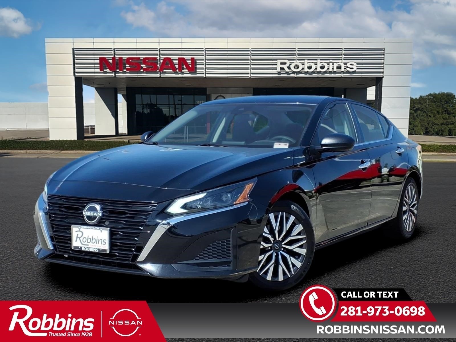2024 Nissan Altima 2.5 SV Black at Robbins Nissan