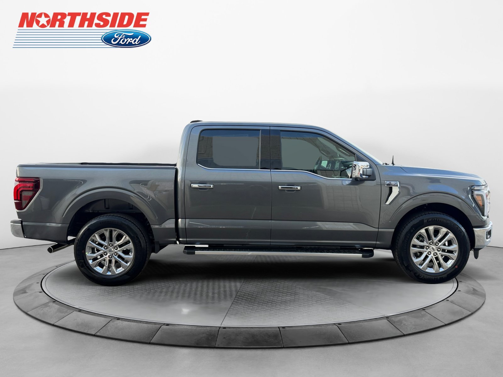 New 2026 Carbonized Gray Metallic Ford LARIAT image 8
