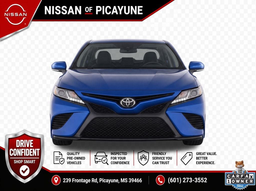 Used 2020 Blue Toyota XSE image 6