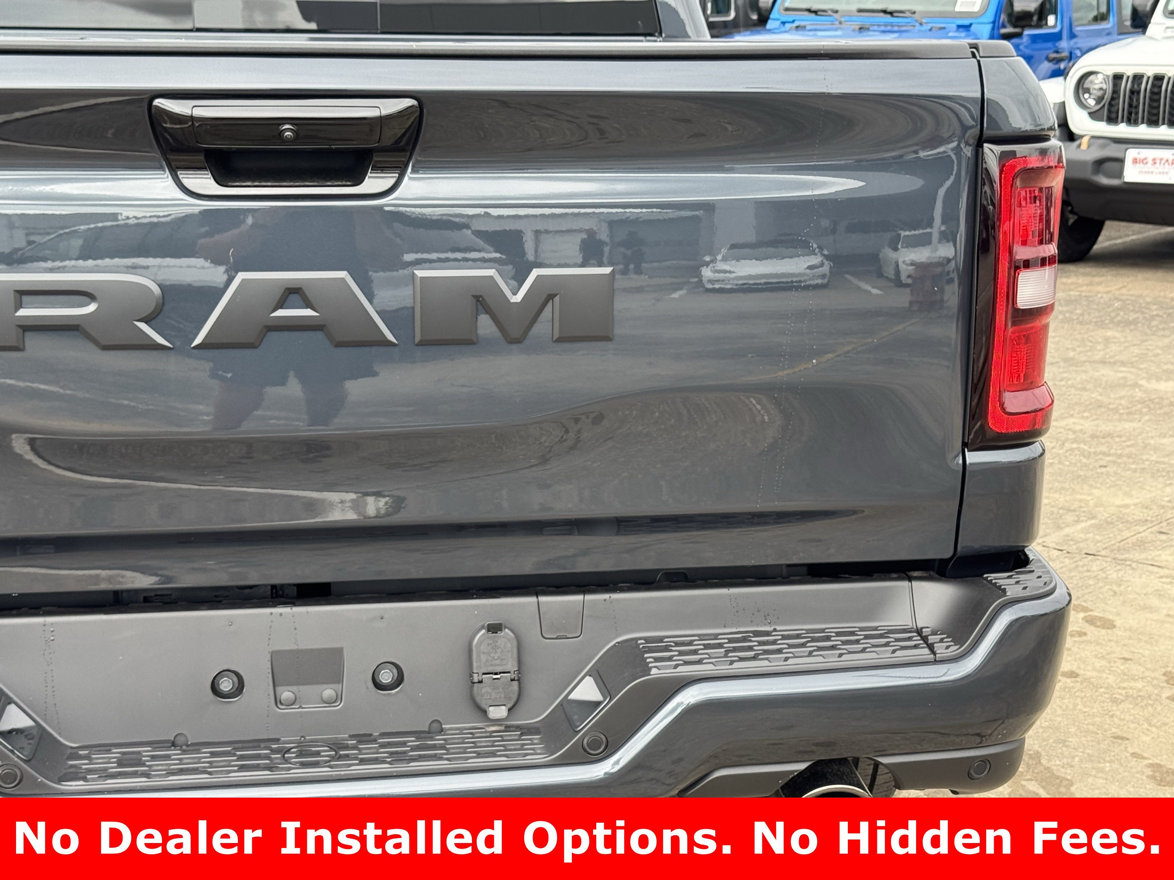 New 2026 Forged Blue Metallic Exterior Paint RAM Lone Star image 9