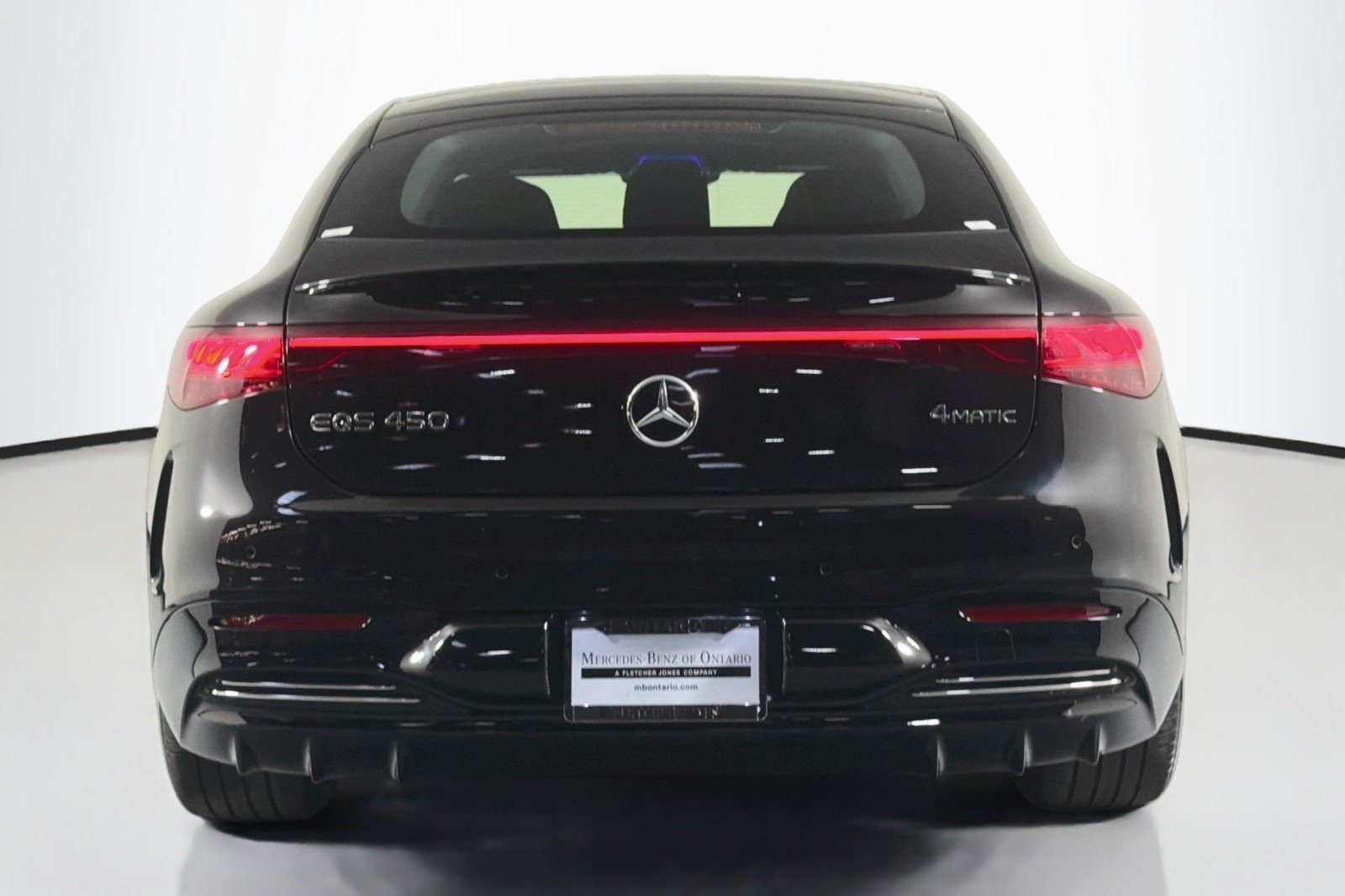 Certified Used 2023 Obsidian Black Metallic Mercedes-Benz EQS 450 image 4