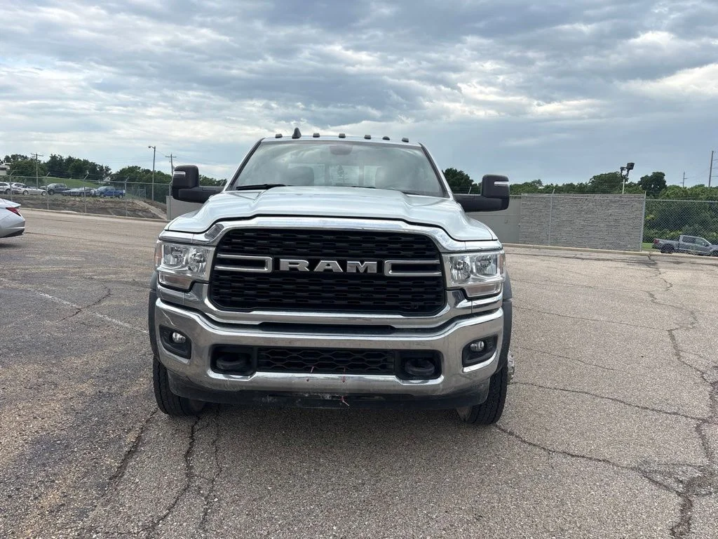 Used 2023 Bright White Clearcoat Ram SLT image 2