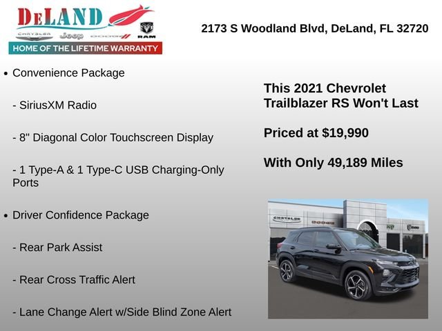 2021 Chevrolet Trailblazer RS - Photo 18