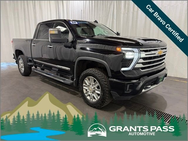 Certified Used 2024 Black Chevrolet High Country image 1