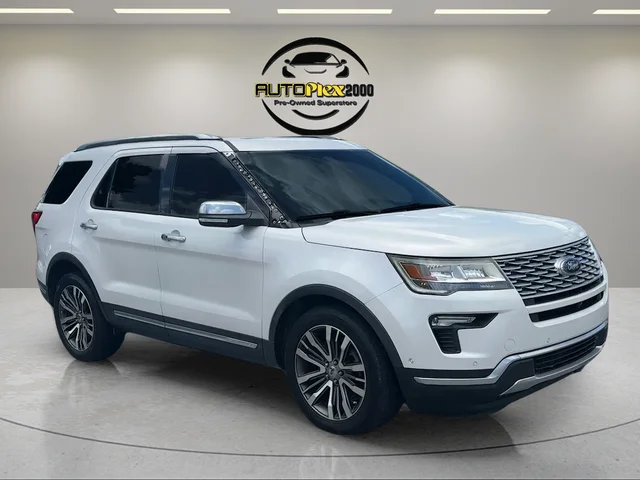 2018 Ford Explorer Platinum