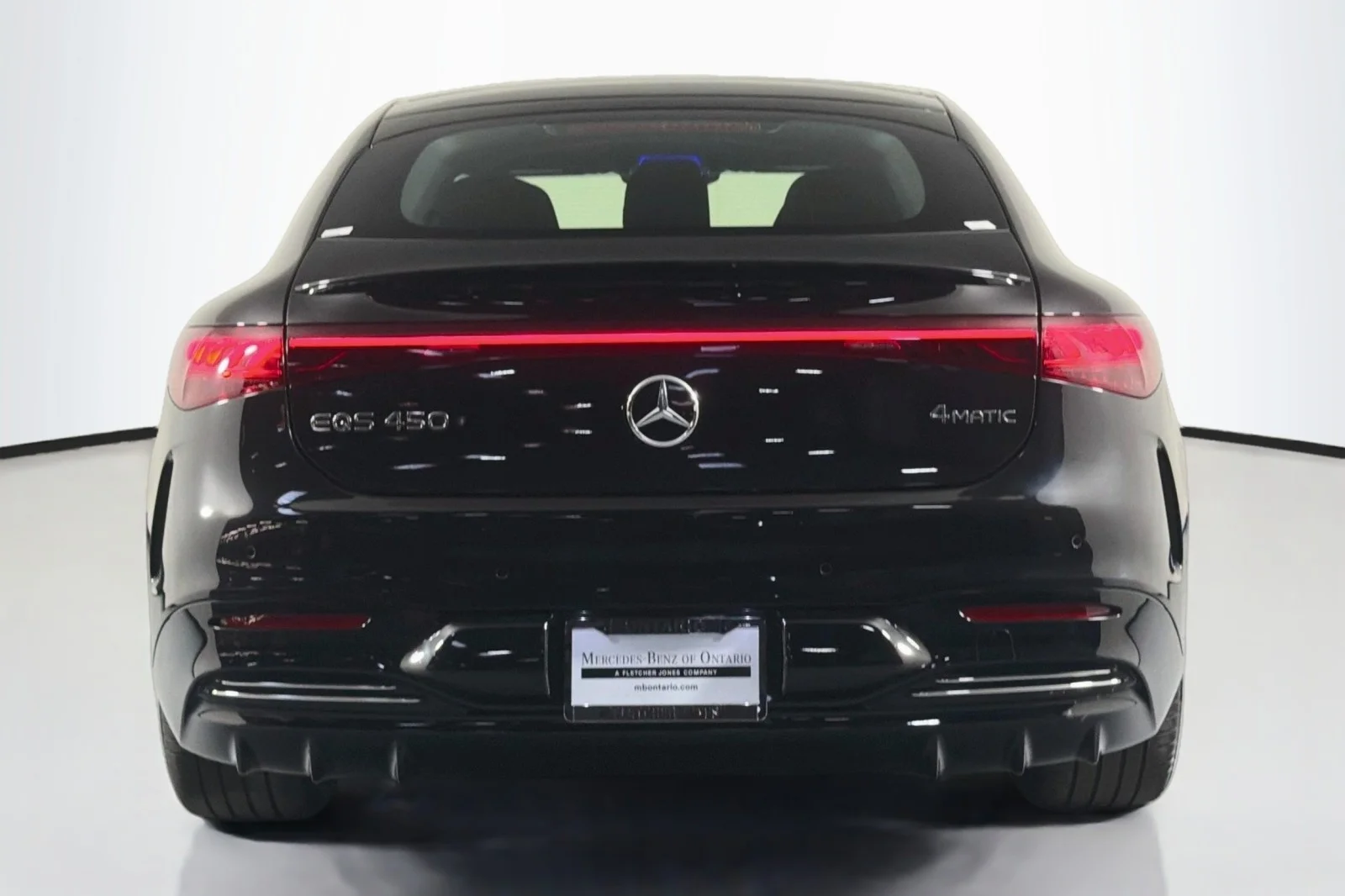 Certified Used 2023 Obsidian Black Metallic Mercedes-Benz EQS 450 image 4