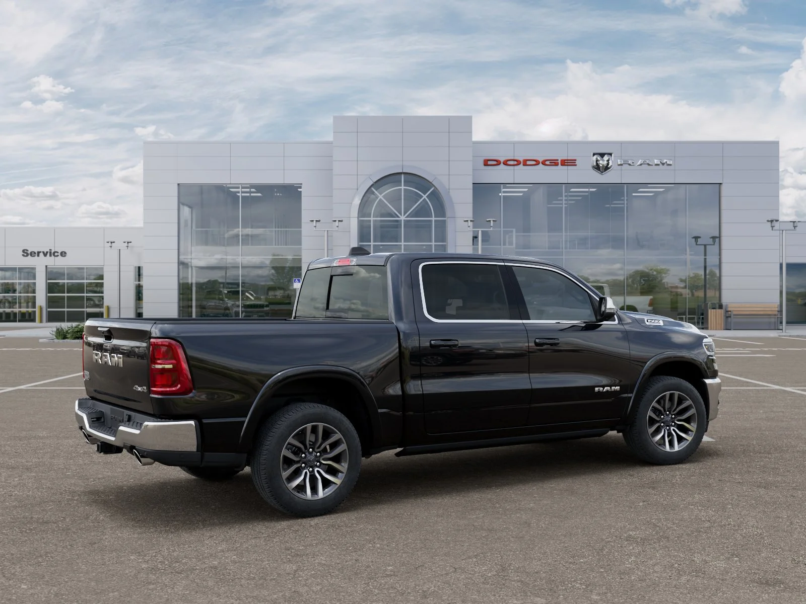 New 2026 Diamond Black Crystal Pearl-Coat Exterior Paint RAM Limited image 31