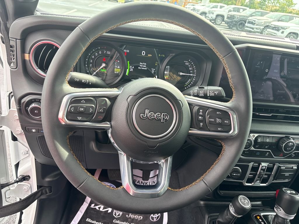 Used 2024 White Jeep Sahara 4xe image 13