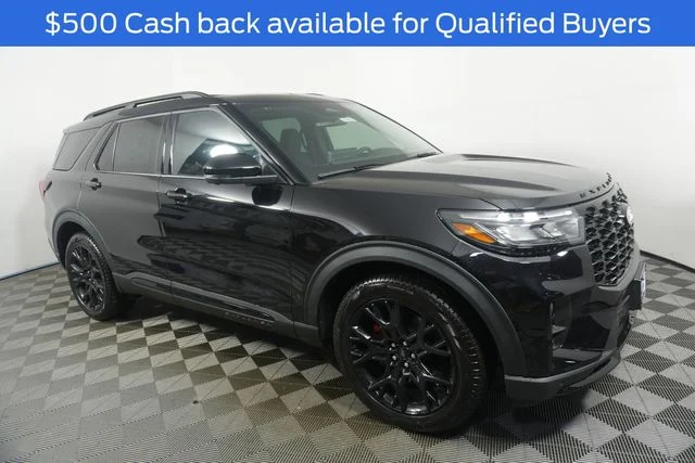 New 2027 Agate Black Metallic Ford ST image 2