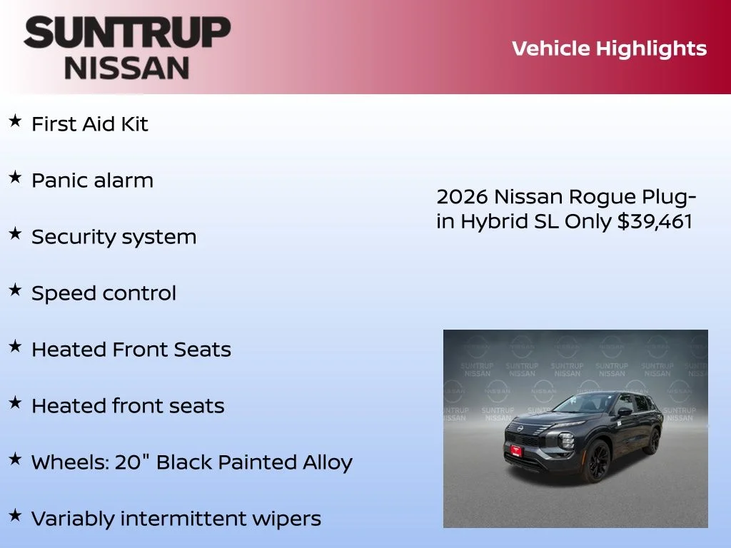 New 2026 Gray Nissan SL image 30