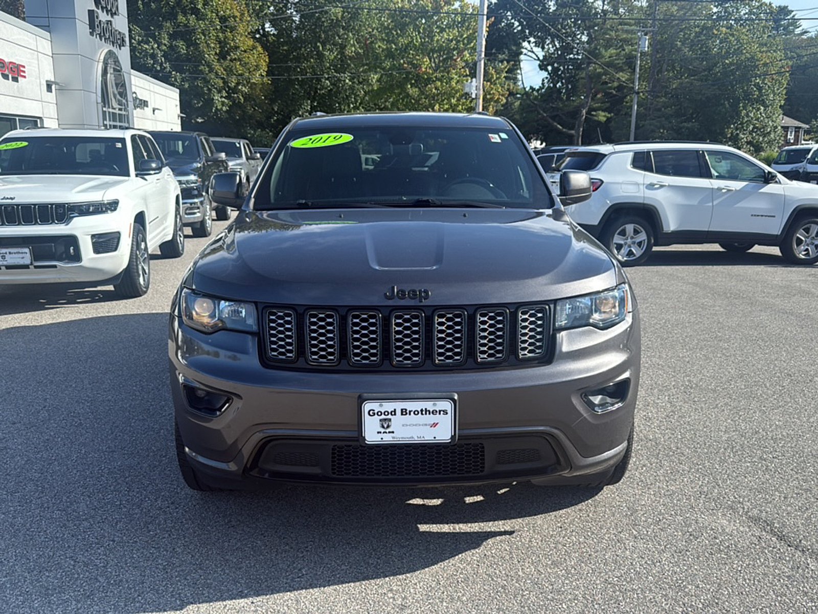Certified 2019 Jeep Grand Cherokee Altitude with VIN 1C4RJFAGXKC527077 for sale in Weymouth, MA