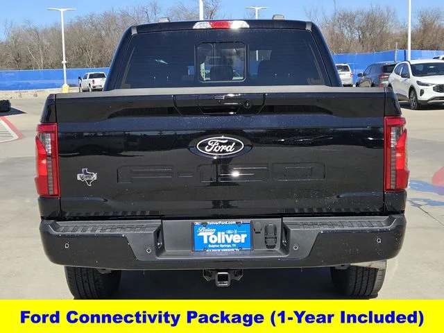 New 2026 Agate Black Metallic Ford XLT image 8