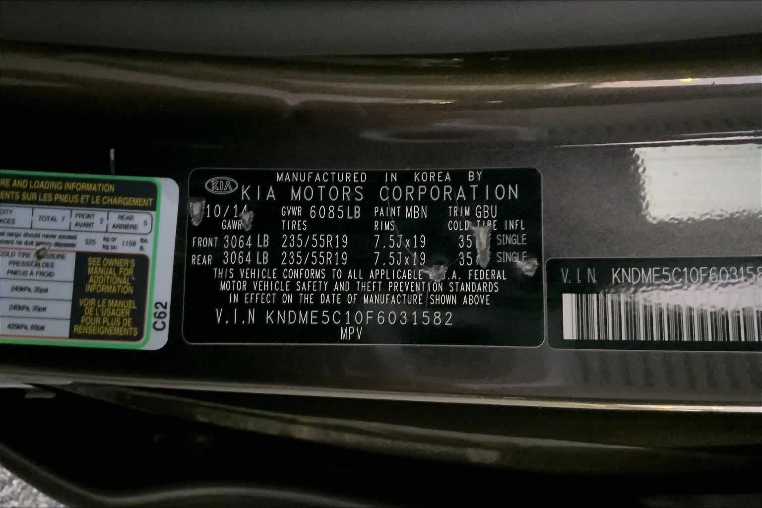 Used 2015 Titanium Brown Kia SX-L image 28