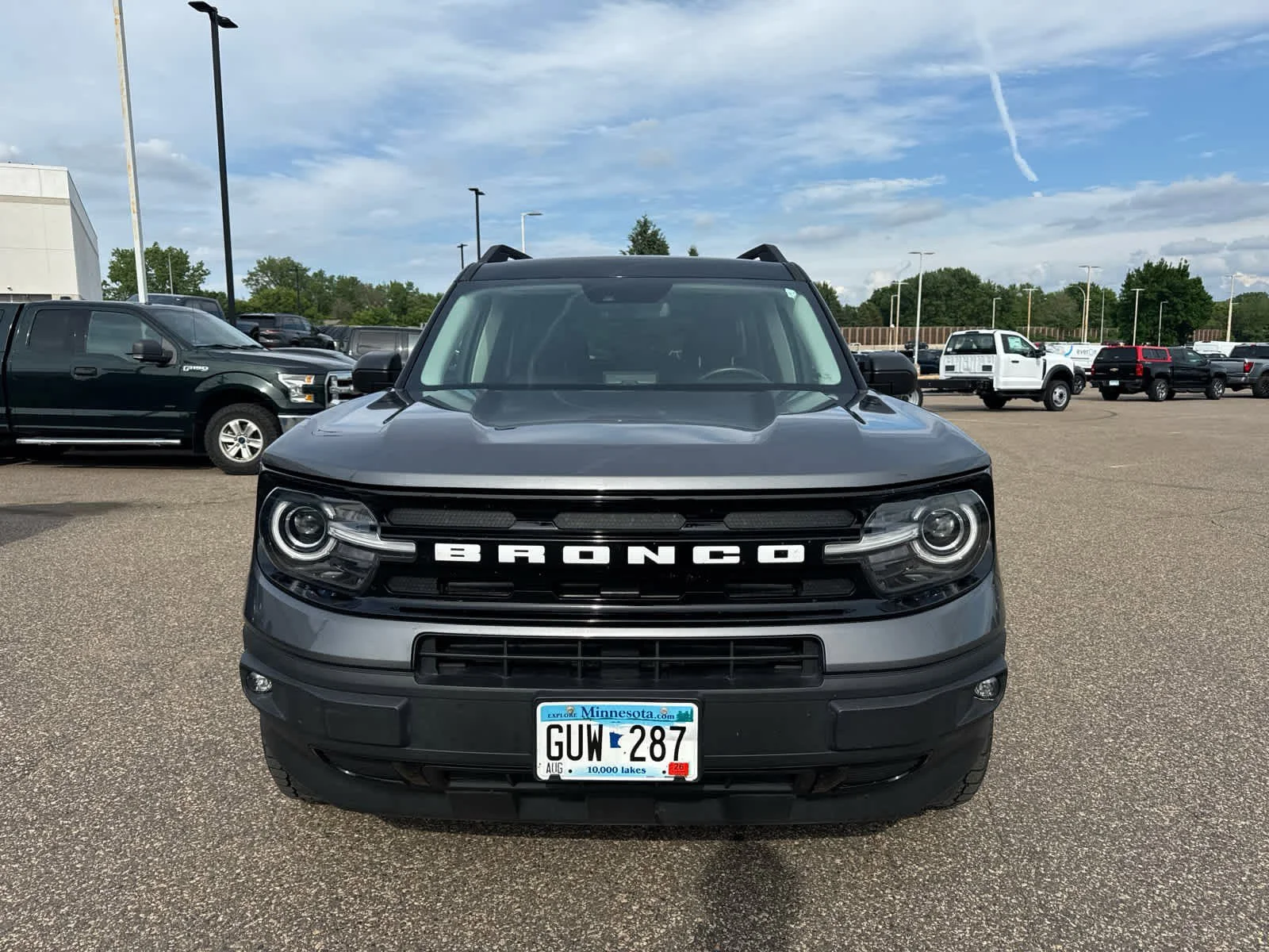 Used 2021 Carbonized Gray Metallic Ford Outer Banks image 2