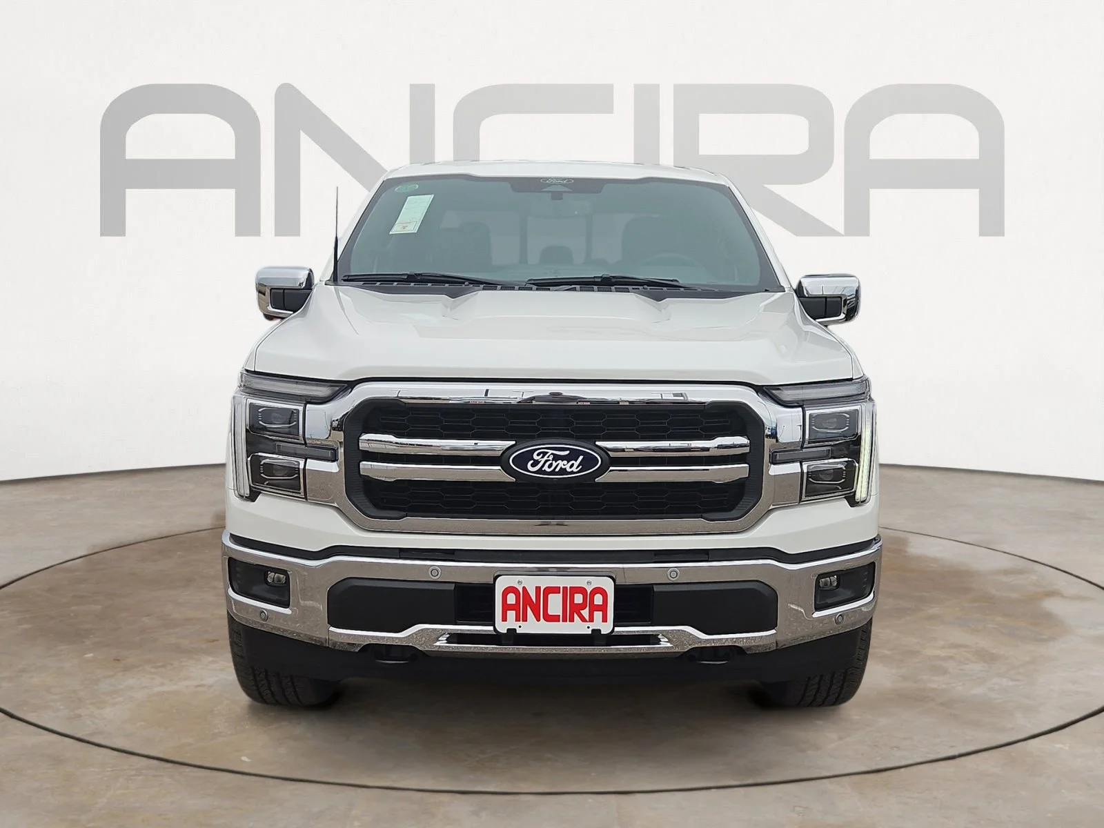 New 2026 Star White Metallic Tri-Coat Ford LARIAT image 4