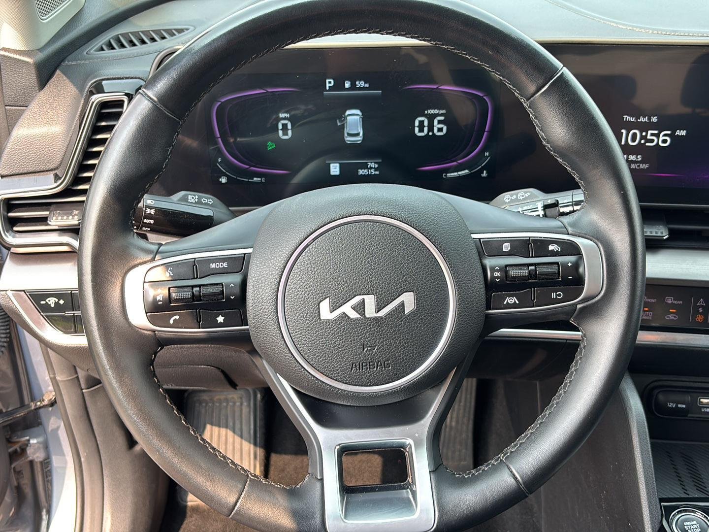Used 2024 Everlasting Silver Kia EX image 19