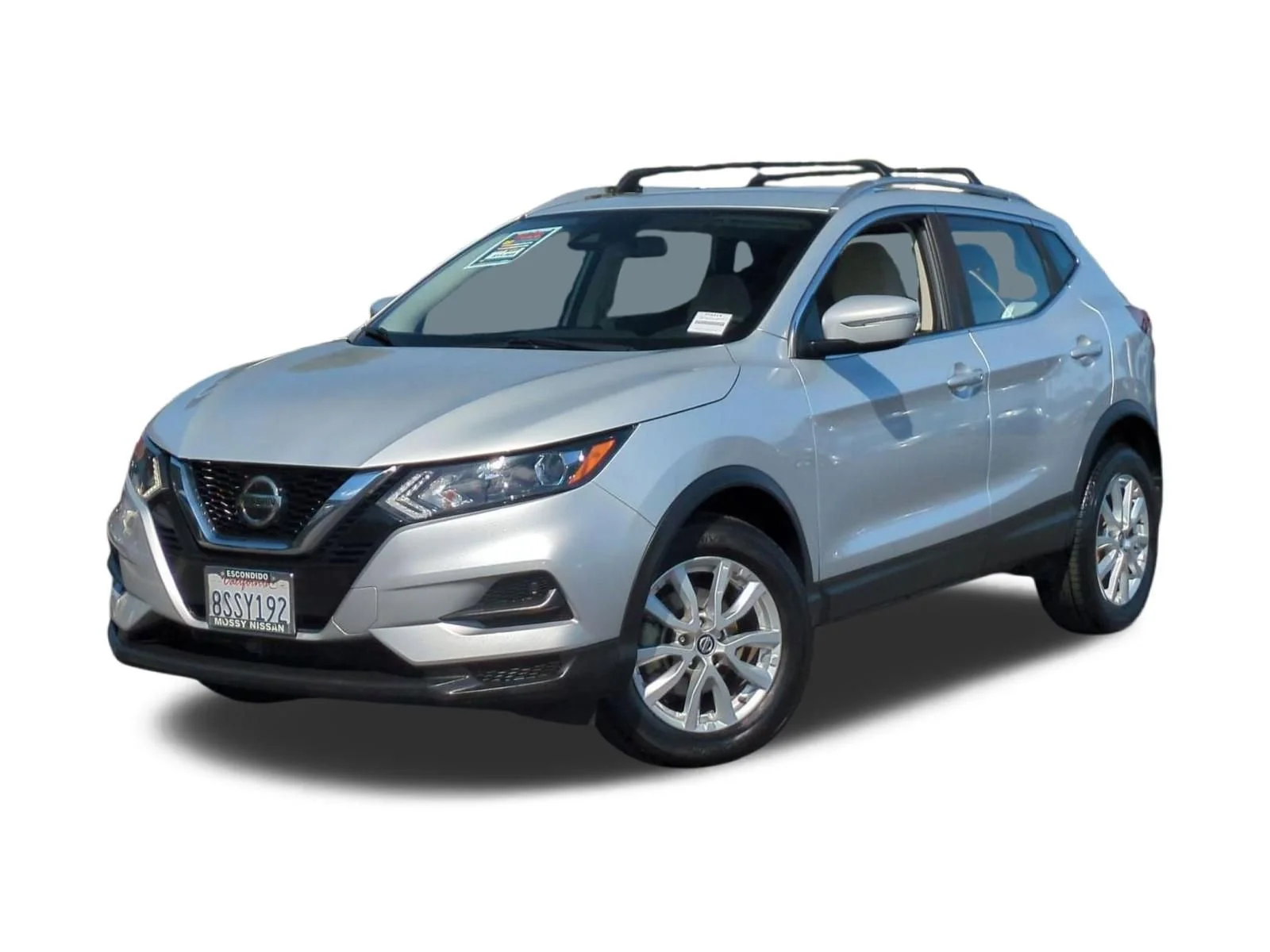 Used 2020 Brilliant Silver Metallic Nissan SV image 1